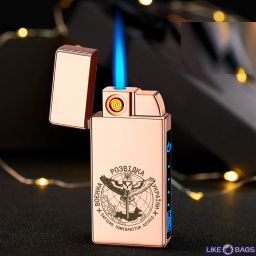 Запальничка usb ГРУ + форсунка в подарунковій упаковці LB-608U4
