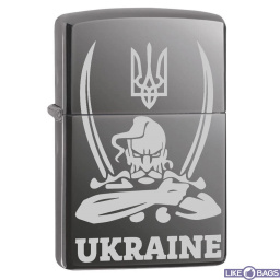 Бензинова запальничка Карта України ZR-0014