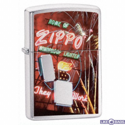 Бензинова запальничка Zippo 24069 ZIPPO NEON (Zippo неон).