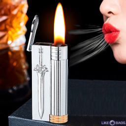 Бензинова запальничка з голосовим керуванням Movion LB-823 з активацією від руху