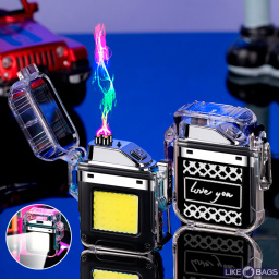 usb Запальничка з ліхтарик Love You у подарунковій упаковці LB-678U5