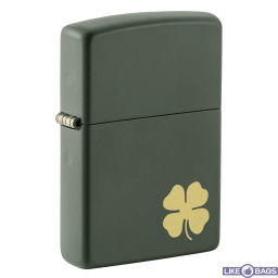 Zippo Four Leaf Clover 49796, запальничка zippo чотирилиста конюшина