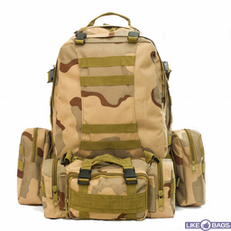 Тактичний рюкзак камуфляж пісочний Victory 50-497