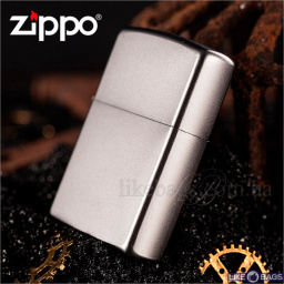 Запальничка Zippo 205 Satin Chrome (Матовий хром)