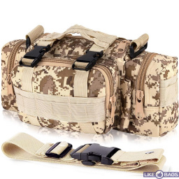 Тактична сумка поясна Minik-479 армійська мультикам сумка на плече 7L тактичні сумки Minik
