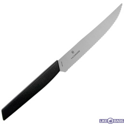 Victorinox ніж для стейка 12 см, чорний (Набір 2 штук) Swiss Modern 6.9003.12W