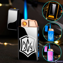 Запальничка usb ЗСУ + форсунка в подарунковій упаковці LB-608U3