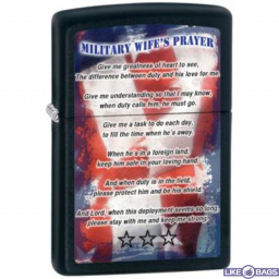 Запальничка Zippo 28315 Military Wifes Prayer (Військова молитва дружини)