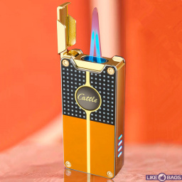 Запальничка электро автоген + турбо Cattle у подарунковій упаковці LB-699Y