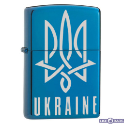 Бензинова запальничка «тризуб Ukraine» на подарунок zr-024