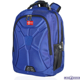 Рюкзак для ноутбука синій міський 6022C