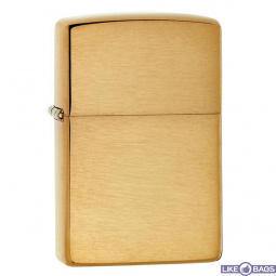 Zippo Armor® Brushed Brass 168, запальничка зиппо армована