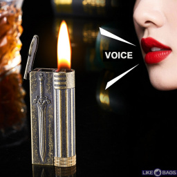 Бензинова запальничка з голосовим керуванням Movion LB-823 з активацією від руху