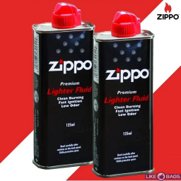 Zippo бензин 125 ml два балони для заправки запальничок VR3143