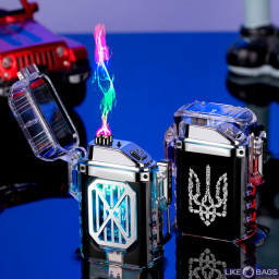 Запальничка usb герб України  імпульсна у вологозахисному корпусі LB-750U2