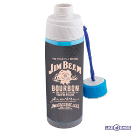 Термос для води напоїв пляшка спортивна сталева 600ml Jack Daniels BWB22