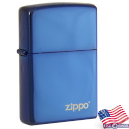 Запальничка бензинова Zippo 20446 ZL Sapphire Сапфір.