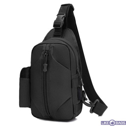 Сумка мисливська бананка 3л чорна BADHAM LB-446