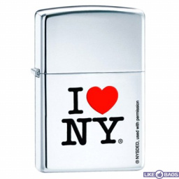 Бензинова запальничка Zippo 24799 I Love New York (Я люблю Нью Йорк).