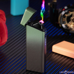 Запальничка usb плазмова, сенсорна запальничка в подарунковій упаковці LB705