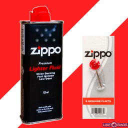 Zippo бензин + кремній original LB3142