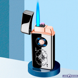 Запальничка сенсорна юсб + газова в подарунковій упаковці LB-626U2