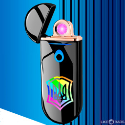 Запальничка Ukraine сенсорна електрична usb LB-569U1