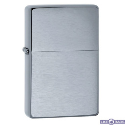 Zippo Brushed Chrome Vintage 23025 запальничка Zippo серая хромированная подарункова