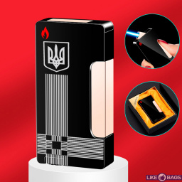 Запальничка форсунка герб України в подарунковій упаковці 669U3