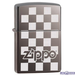 Бензинова запальничка Zippo 324678 ZIPPO CHECKERBOARD BLACK ICE.